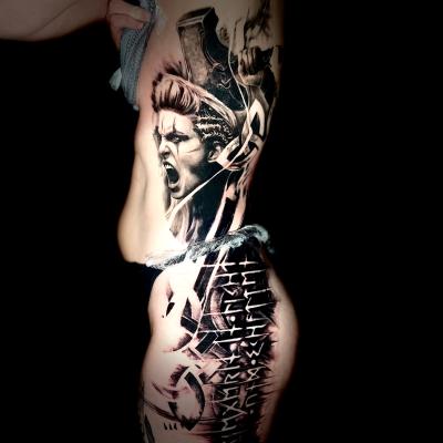 viking woman tattoo